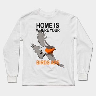 Bird Watching Birds Birding Long Sleeve T-Shirt